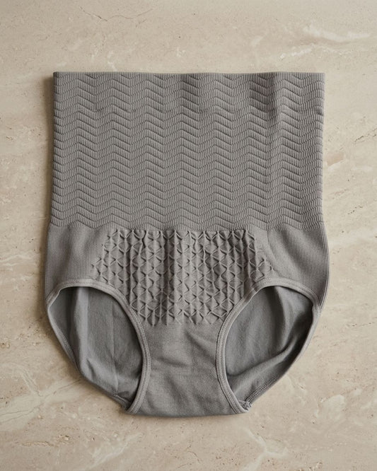 Core Sculpt High-Waist Tummy Control Brief, Light Grey
