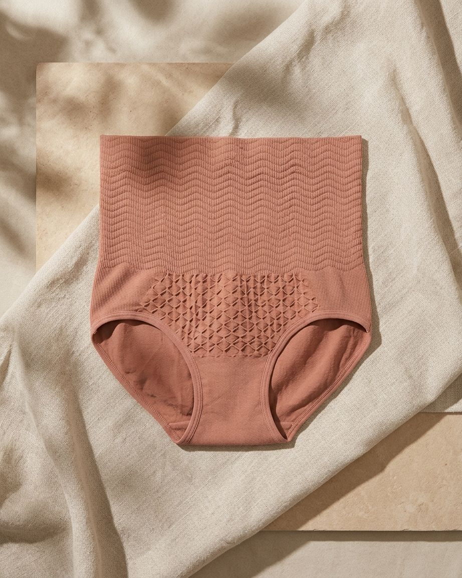 Cream Fab Core Sculpt Brief - Dusty Rose