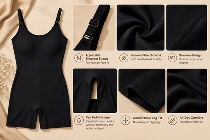 Sculpt & Support Bodysuit Trio – 3-Pack | Black, Beige & Brown