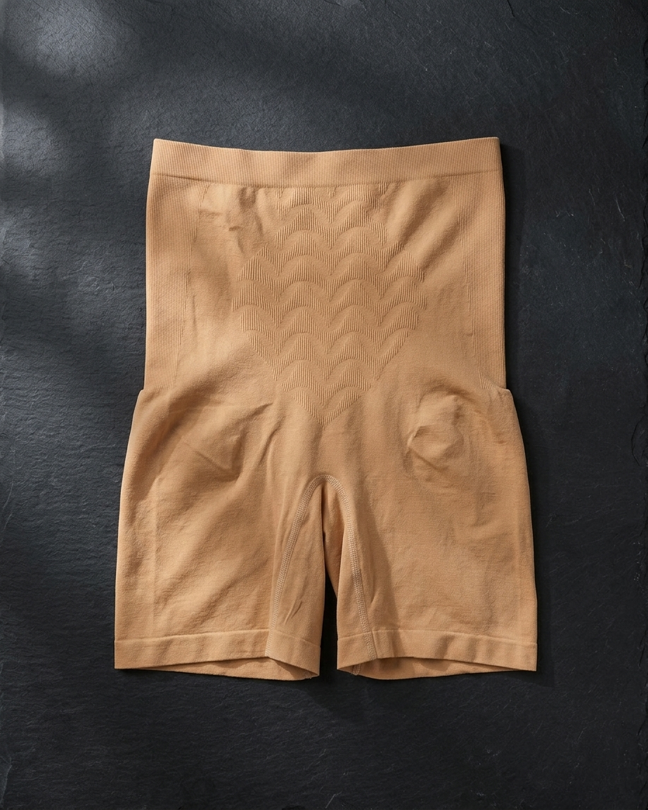 High-Waist Tummy Control Shaping Shorts