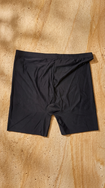 Seamless Anti-Chafing Cycling Shorts – Black